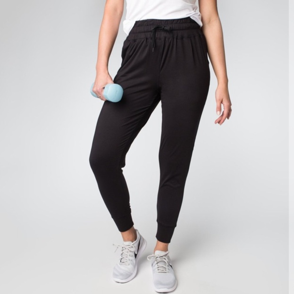 Black Senita Weekend Joggers